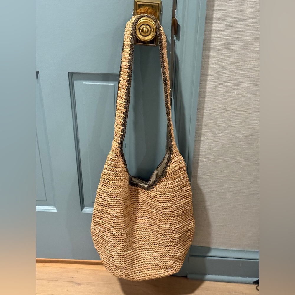 Vintage Eddie Bauer Raffia shoulder bag - Picture 5 of 5